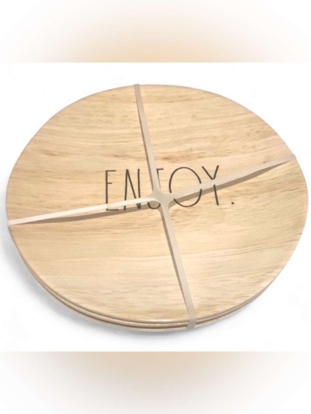 🕊️Rae Dunn Set of 4 ENJOY Plates